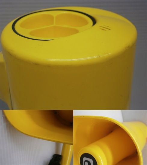 ノボル電機 レイニー メガホン タフPlus サイレン音付 耐水 耐衝撃 ...