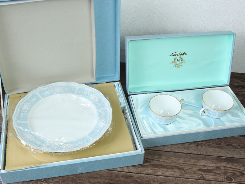 半額SALE／ 【即決・未使用】Noritake ノリタケ プレート6枚 カップ