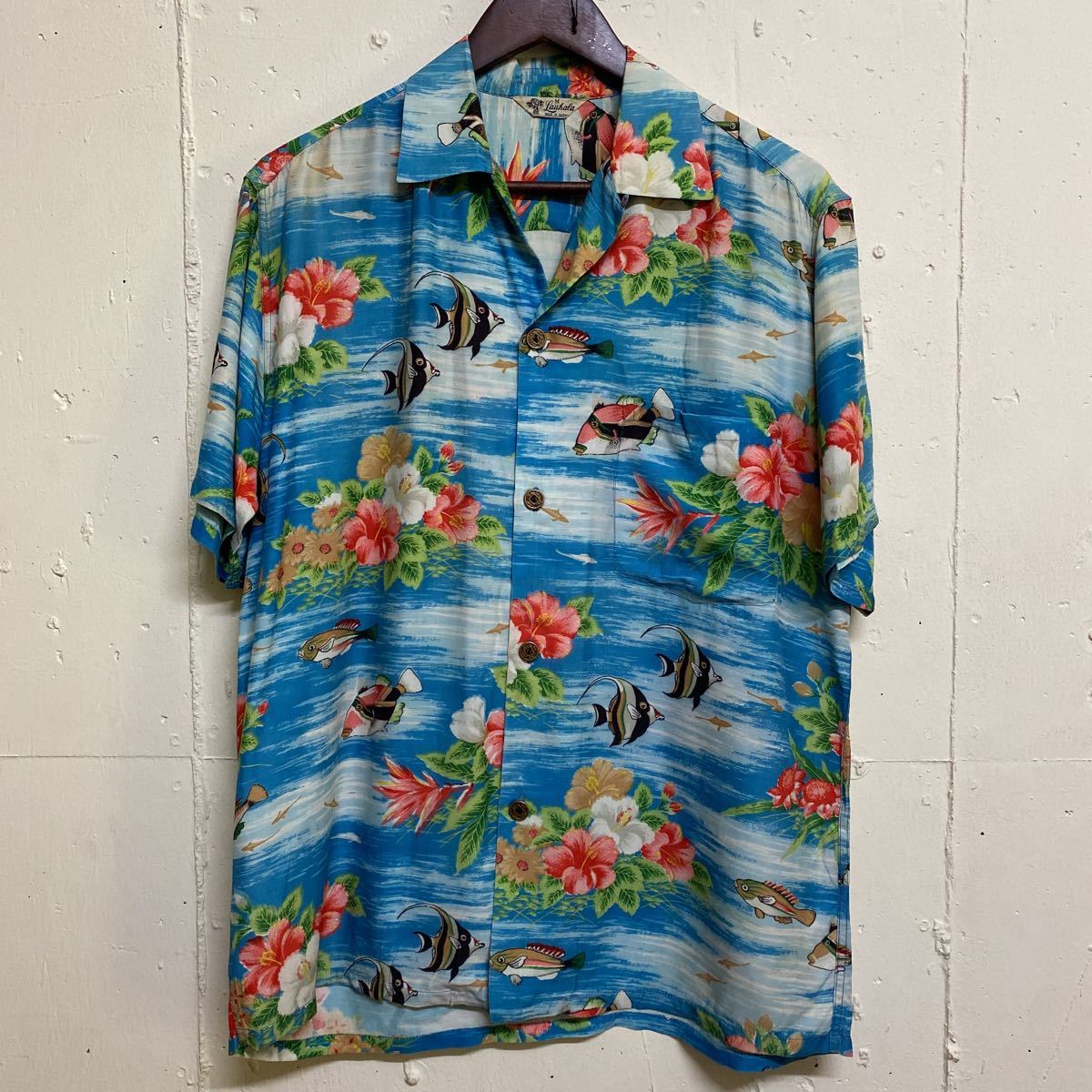 50s 50年代 Lauhala アロハシャツ レーヨンシャツ ハワイアン 50s 50年代 Lauhala アロハシャツ レーヨンシャツ ハワイアン