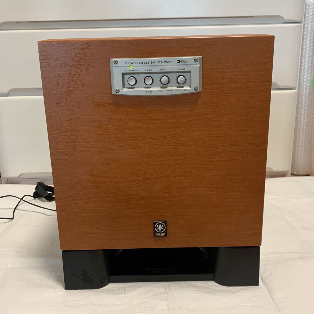 YAMAHA ヤマハ サブウーファー YST-SW315 音出し確認済み