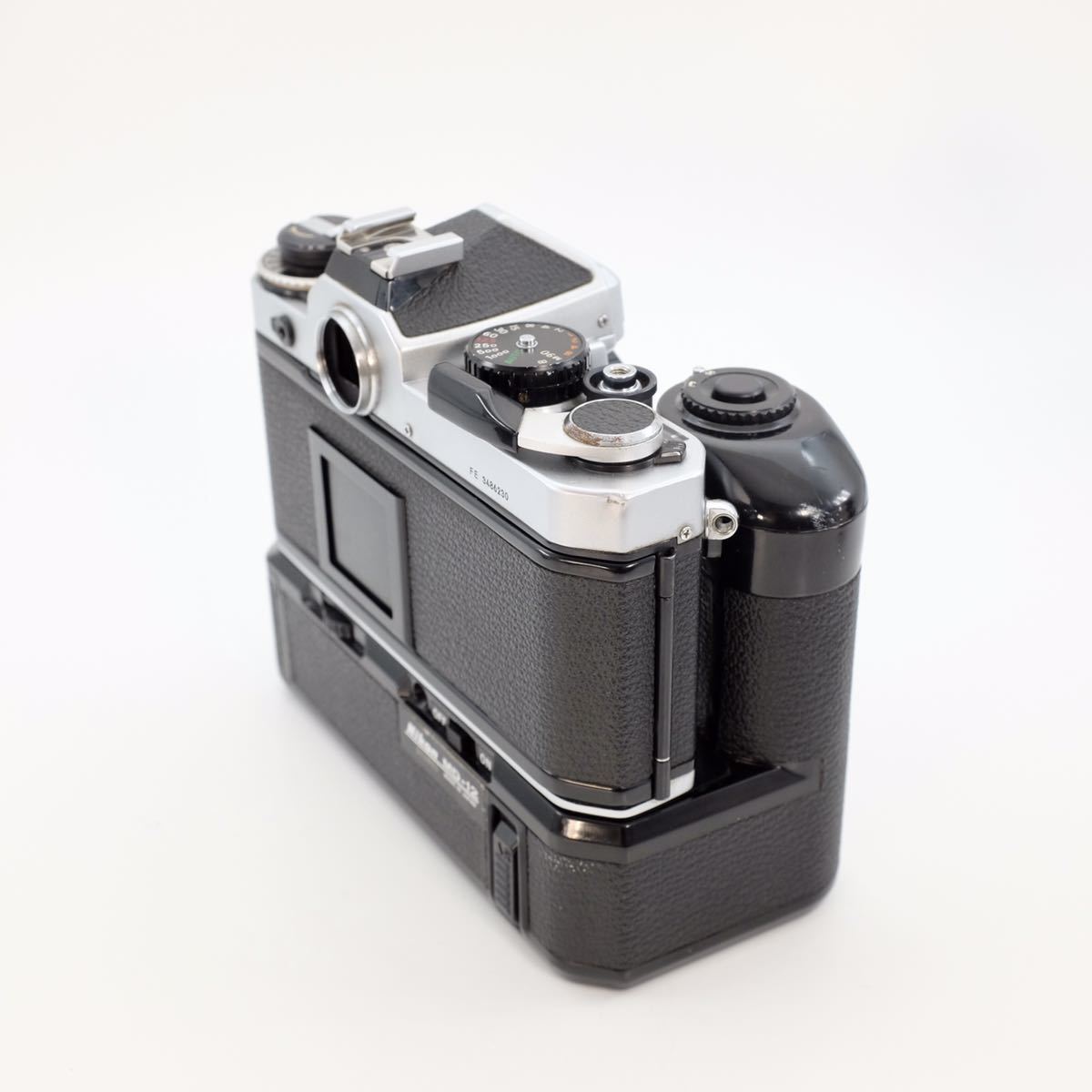 Nikon ニコン FE +MD-12モータードライブ 一眼レフフィルムカメラ