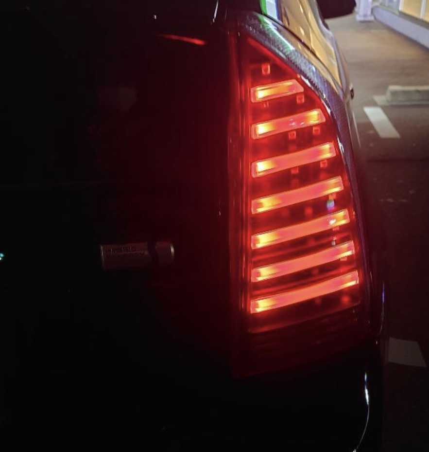 プリウス30系 テールランプ クリアブラックかスモークレッド 左右セット テールライト 車検対応 テールライト_画像6