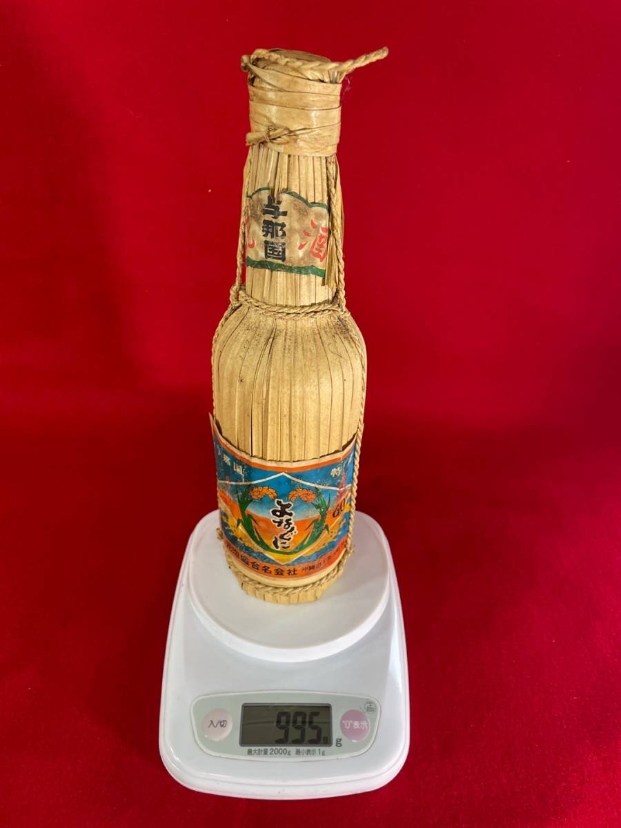 激レア 古酒 与那国 よなぐに 花酒 久元泡盛合名会社 クバ巻き 600ml