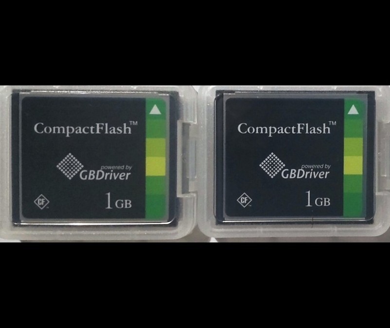 コンパクトフラッシュ CFカード TDK 1GB 2枚
