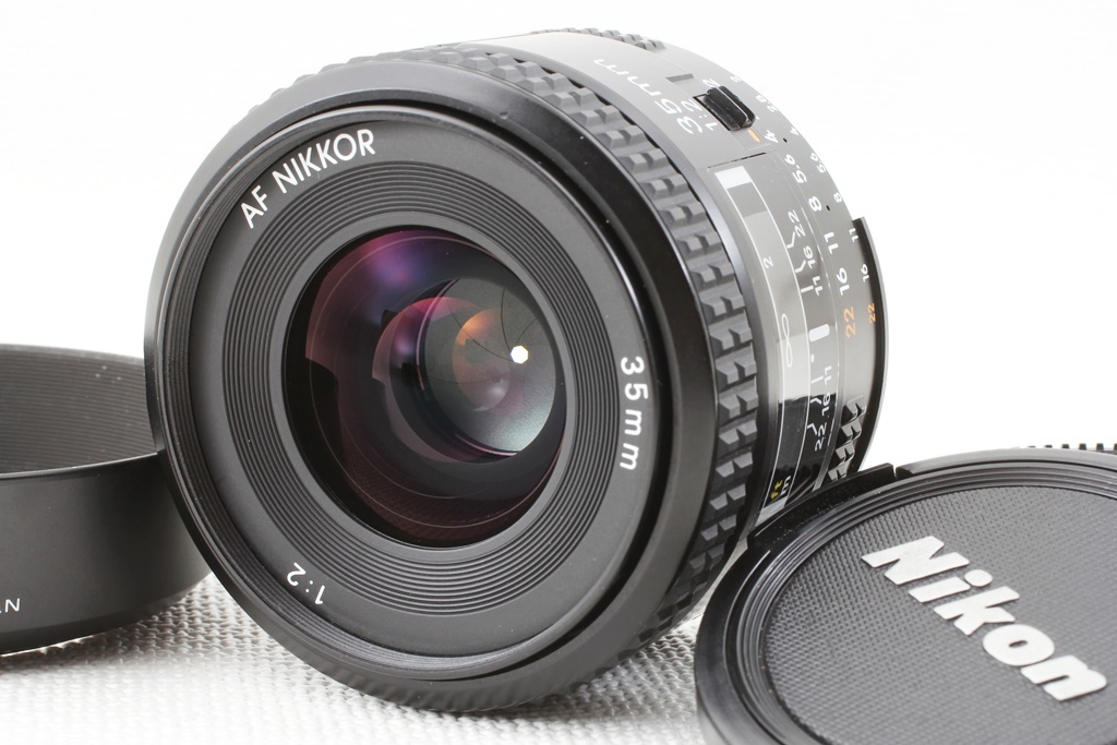 極上品◇NIKON ニコン AF 35mm F2.0◇単焦点レンズ/A262 www