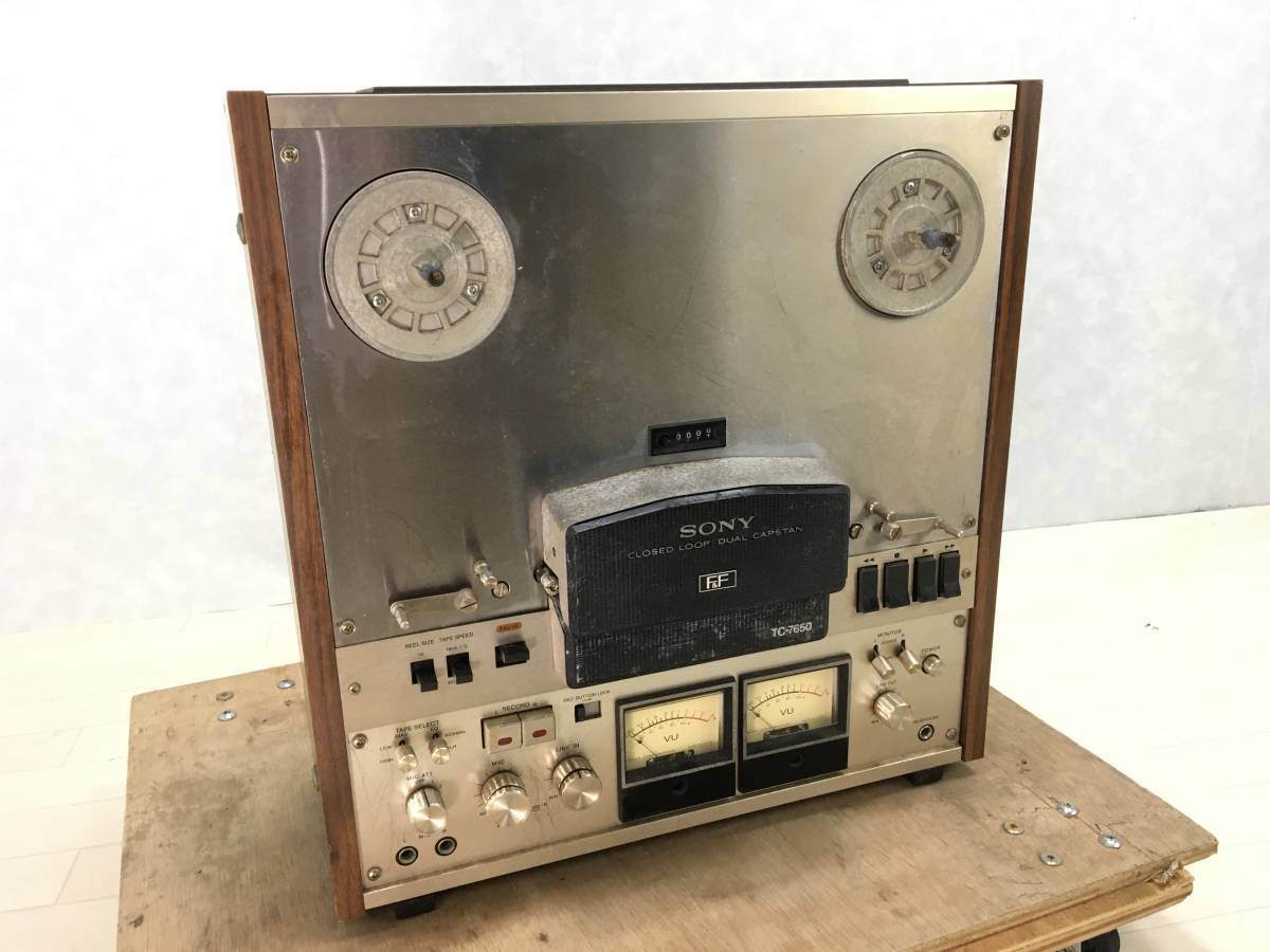 ☆313 SONY オープンリールデッキ TC-7650 ジャンク品 richproducts.com.au