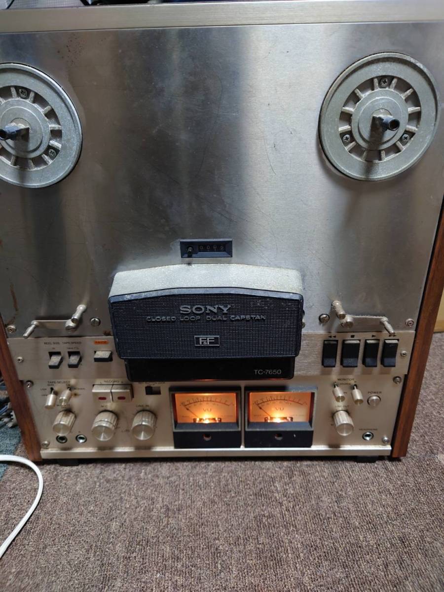 ☆313 SONY オープンリールデッキ TC-7650 ジャンク品 richproducts.com.au