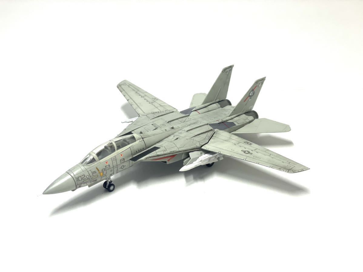 塗装済完成品】F-14 トムキャット VF-41 ブラックエイセス 1/144