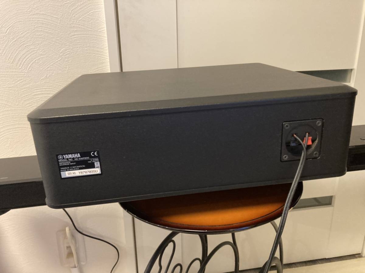 動作確認済み リモコン付き YAMAHA DIGITAL SOUND PROJECTOR YSP-2200