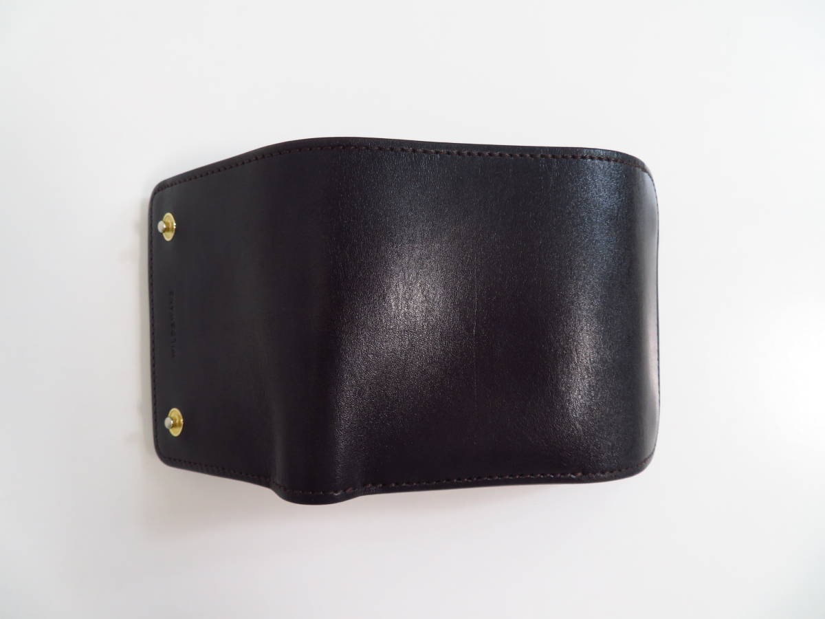 極美品】ワイルドスワンズ ENO イーノ フルグレインブライドル 財布 三