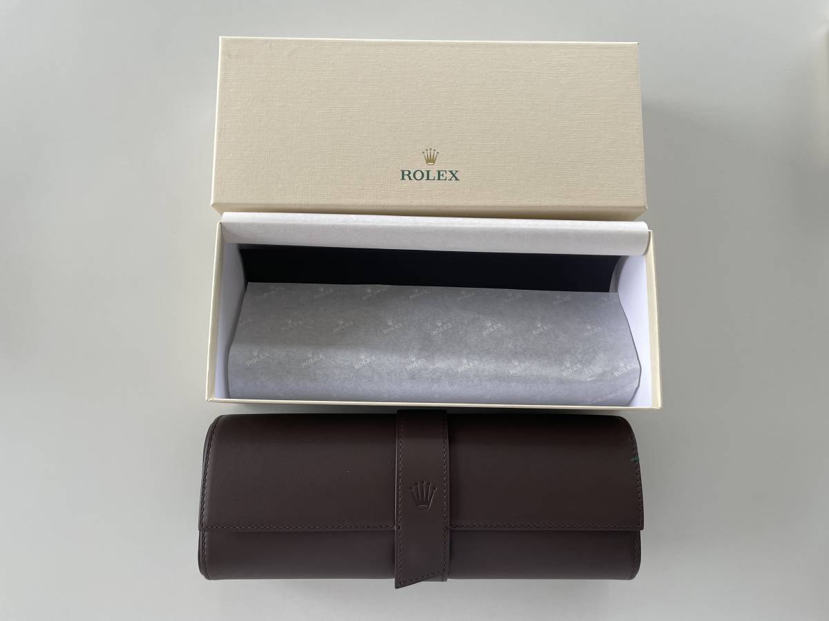 激レア☆非売品☆ROLEX☆レザー時計ケース☆3本用☆ノベルティ