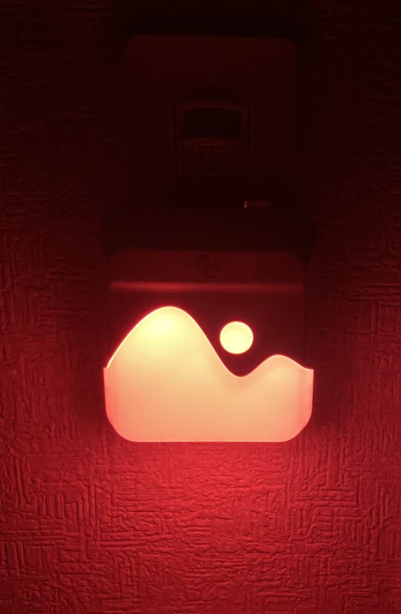 光感センサーライト（RGBカラー） LED ナイトライト ベッドサイドランプの画像8