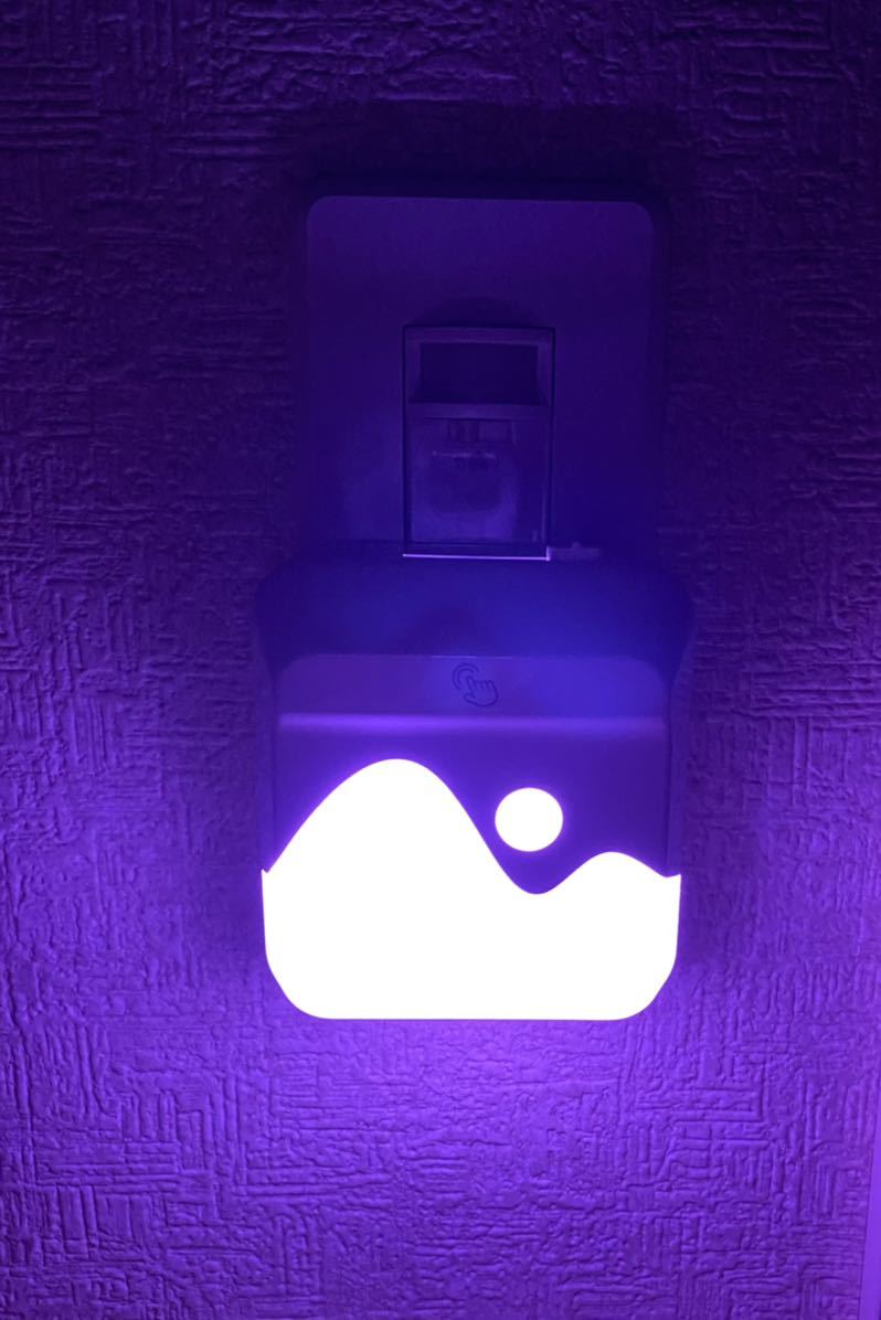 光感センサーライト（RGBカラー） LED ナイトライト ベッドサイドランプの画像7