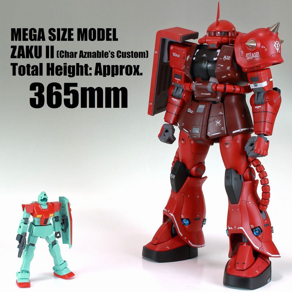 いします ヤフオク! シャア専用 ザク ZAKU 塗装済み... - 1/48 メガ