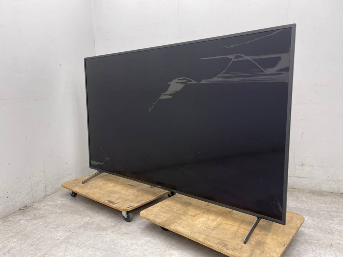 お買上特典 SONY 4K液晶テレビ 画面割れ テレビ