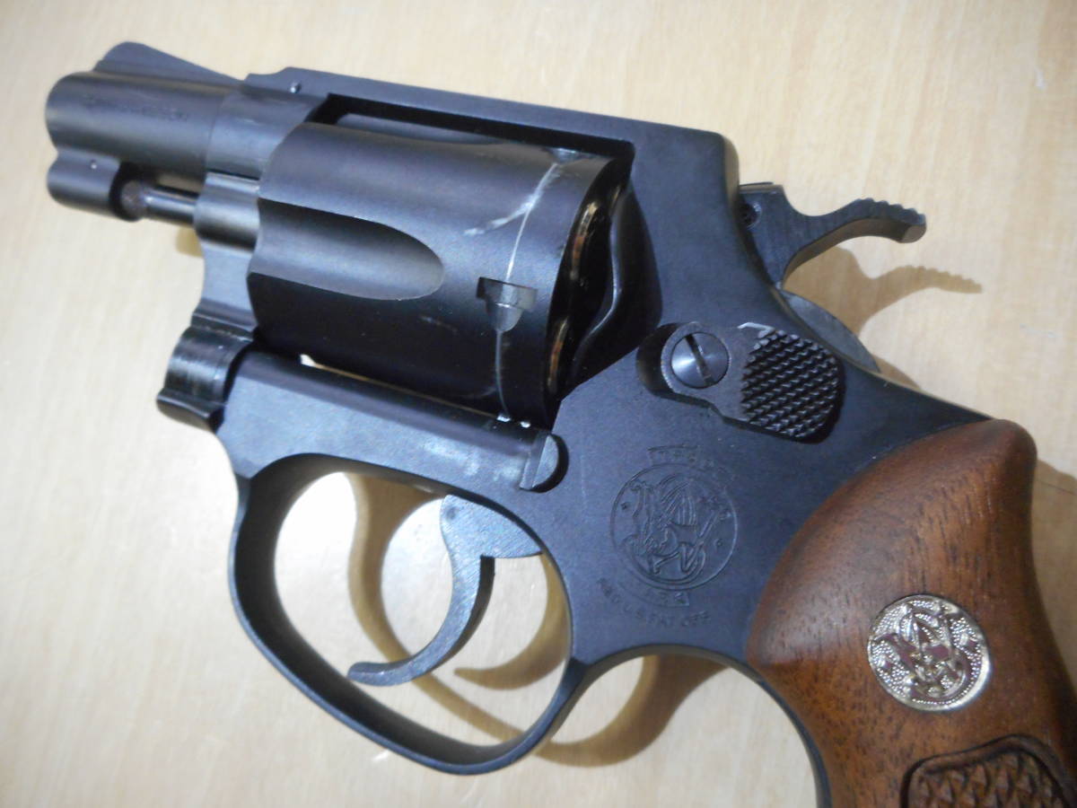 タナカワークス S&W M36 チーフスペシャル 2in ガスリボルバー 木製