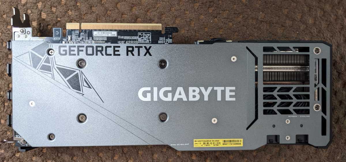 Gigabyte NVIDIA 【非LHR】GIGABYTE RTX3070 グラフィックボード　動作確認済み　その2_画像3