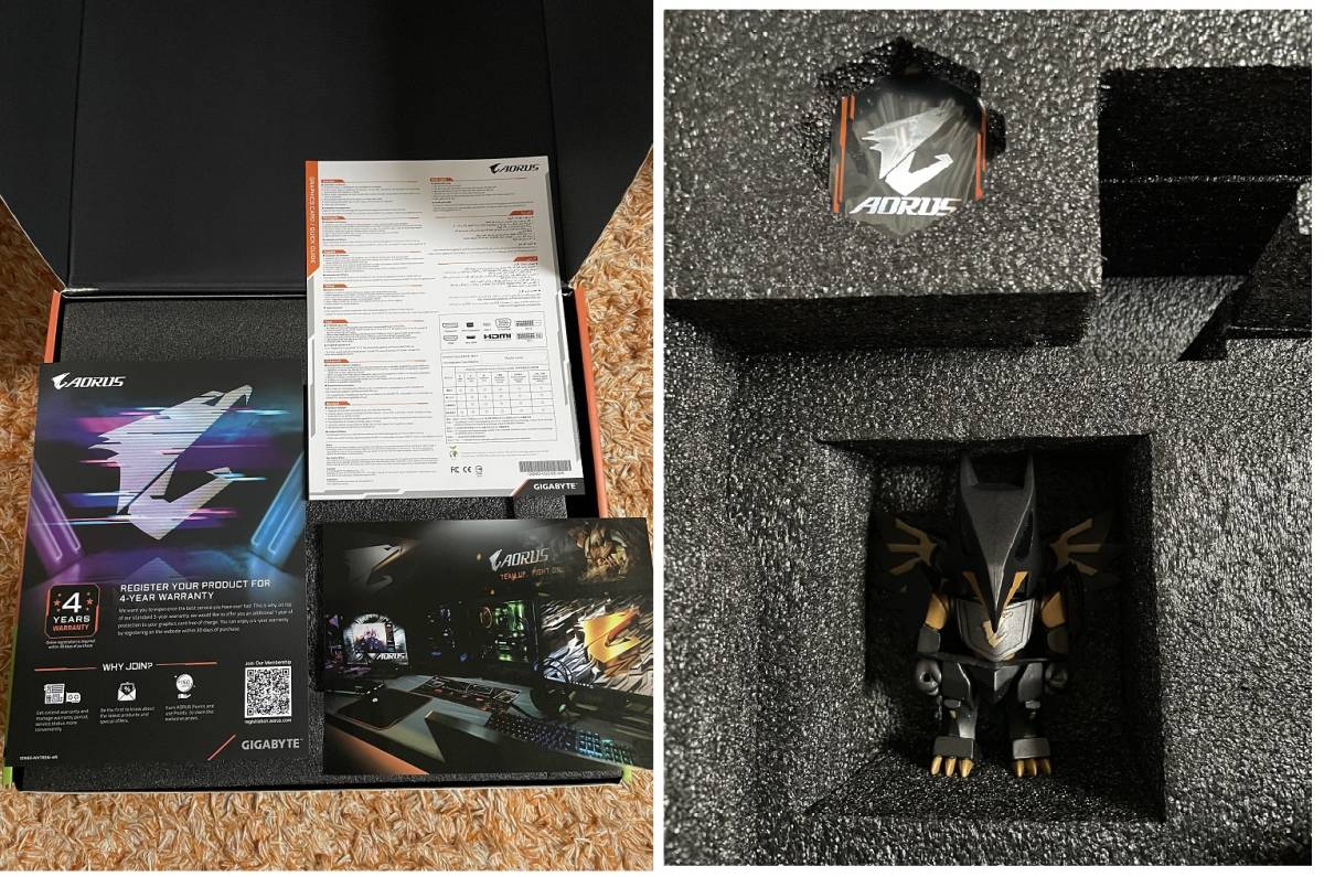 GIGABYTE AORUS GeForce RTX 3080 簡易水冷タイプ　REV1.0（非LHR）　動作確認済み_画像7