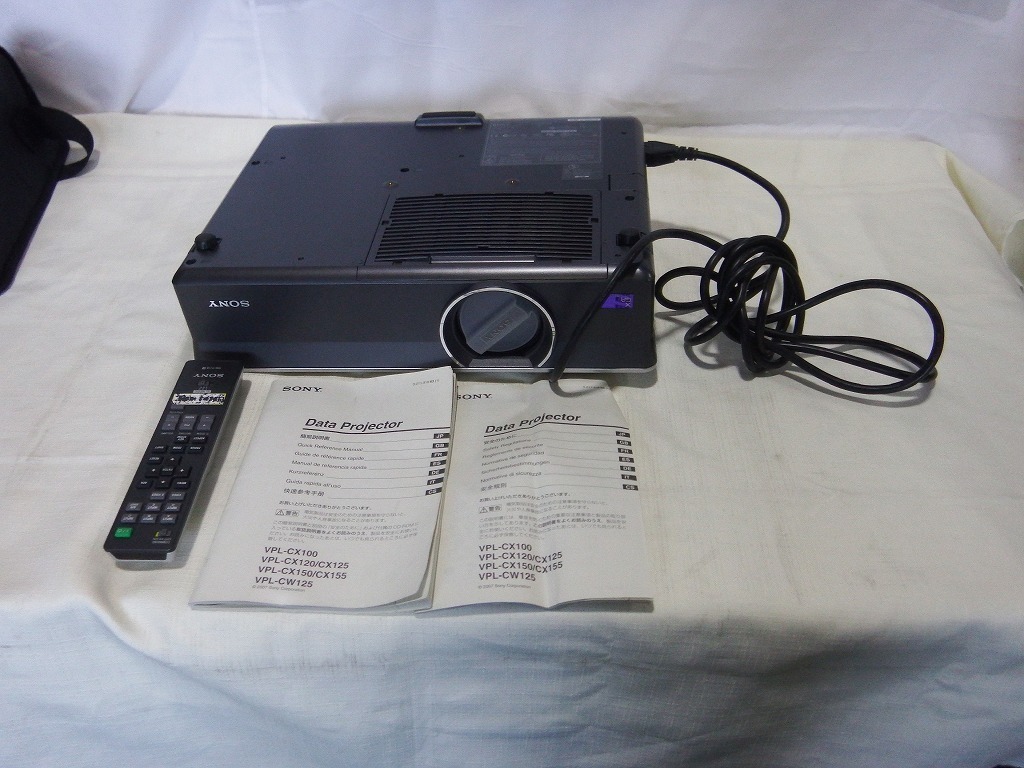 げます ヤフオク! - SONY 3500lmデータプロジェクター VPL-CX155