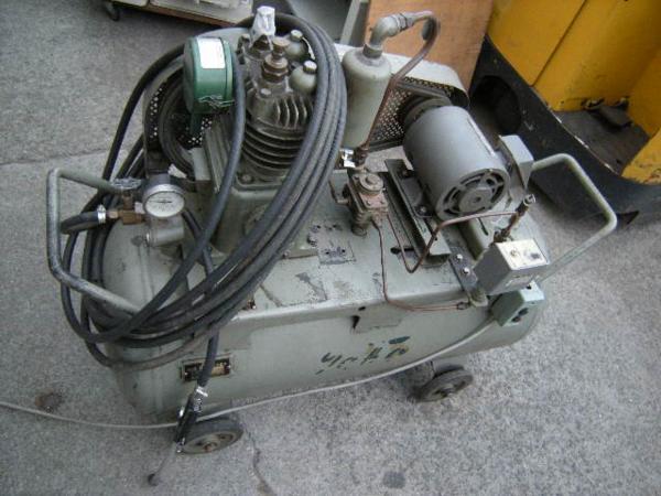 ■△東邦精機 コンプレッサー T-6型 三相200V 稼働OK 工場/板金屋/車屋/塗装 値下げ交渉OK 【K03331M】
