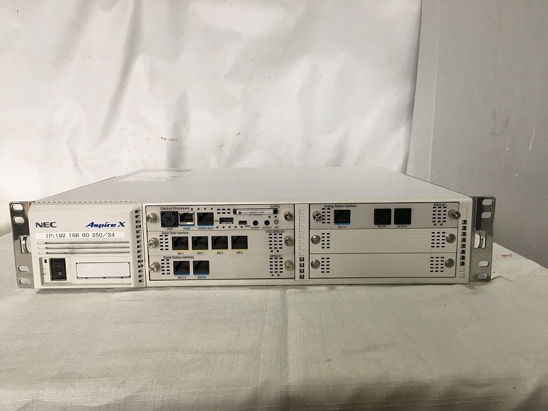 □NEC AspireX 主装置 ユニット入り IP3D-6KSU-A1 領収書可 □NEC AspireX 主装置 ユニット入り IP3D-6KSU-A1 領収書可