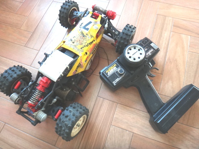 タミヤ ラジコン ホットショット Hotshot 当時物 昭和レトロ マグナムジュニア コントローラー ジャンク