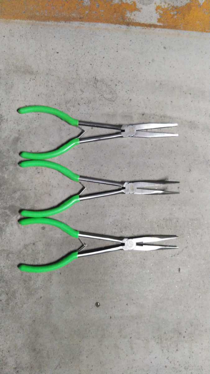マックツール Mactools ロングプライヤー 3本セット 美品 lbwlawyers.com