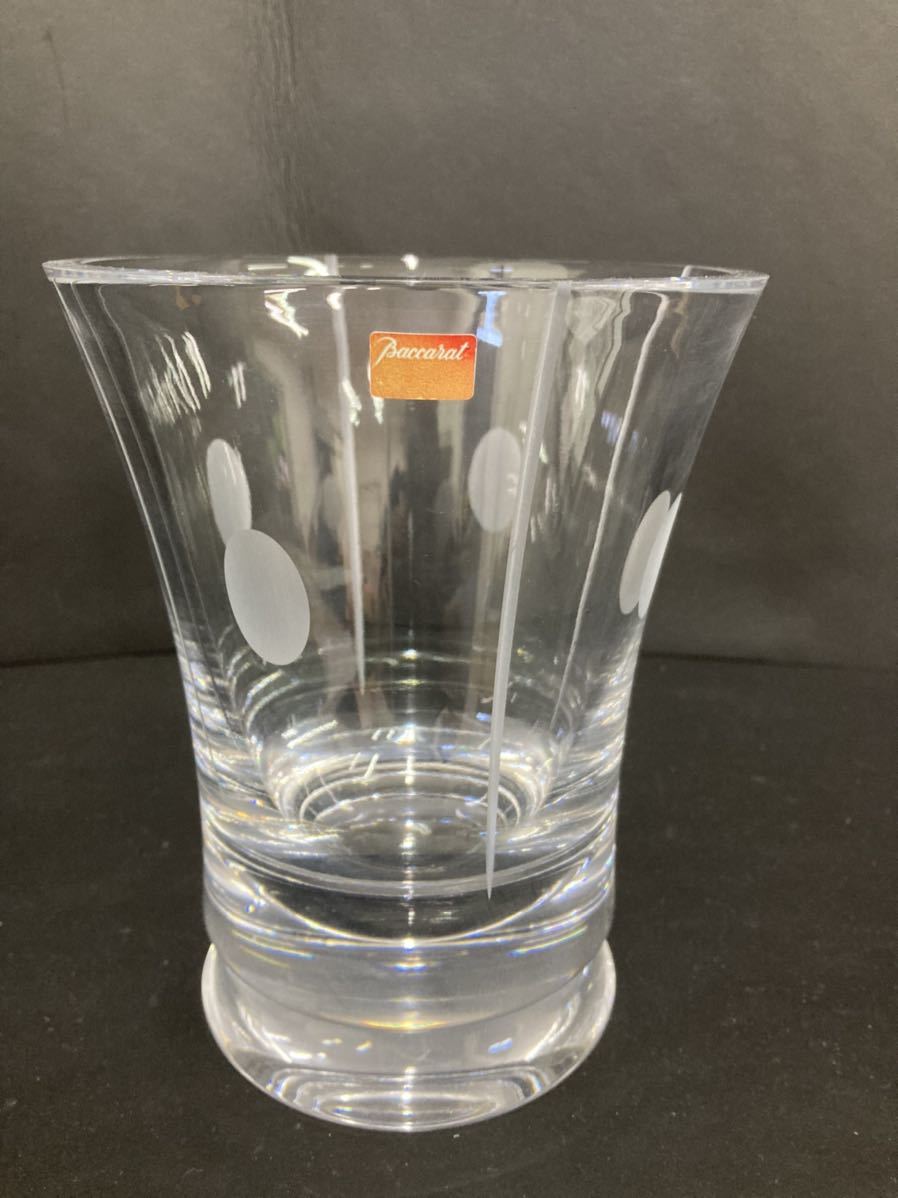 狩)バカラ フラワーベース(花瓶)トランキュリティ Baccarat 品