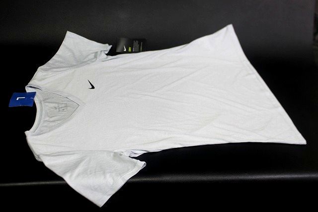 NIKE Nike женский V шея рубашка DRI-FIT спорт / бег размер L* стоимость доставки 310 иен *