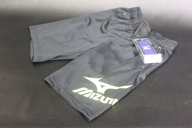 MIZUNO ミズノ ジュニア ロゴ ショートパンツ ブラック サイズ130 吸汗速乾 KIDS ACTIVE SHORTS/32JD2C5593★送料360円★_画像2