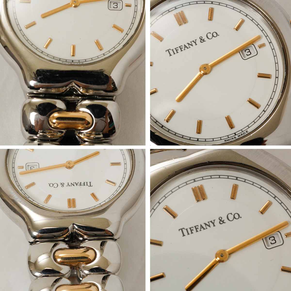 ◎OH・電池交換済◎ Tiffany&Co. ティファニー TESORO ティソロ デイト