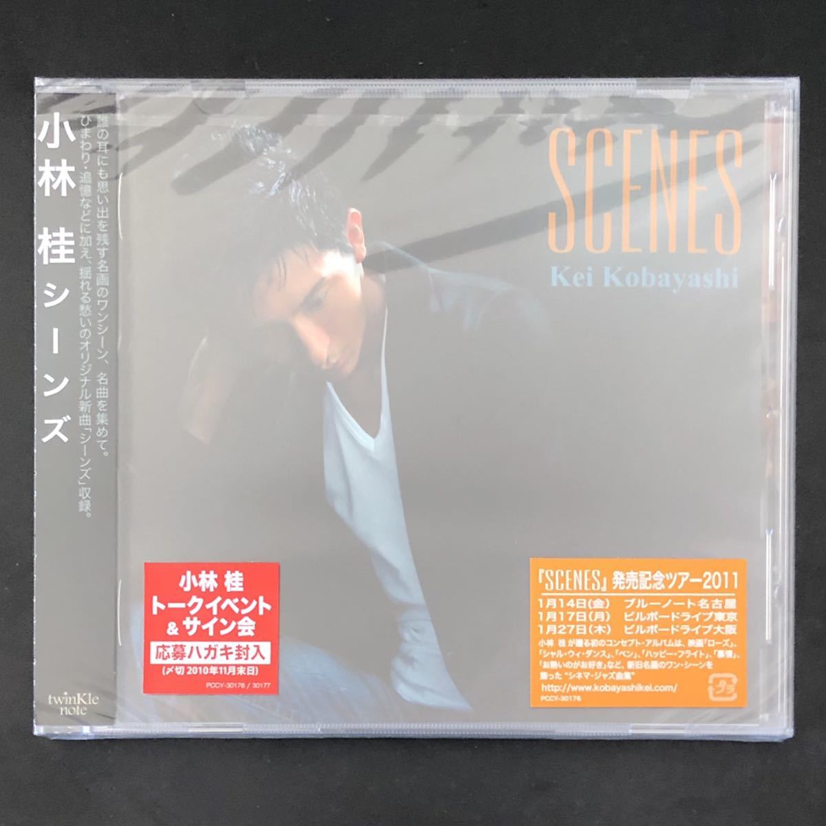 廃盤 帯付新品★CD「小林桂 / シーンズ SCENES」★シネマ・ジャズ曲集/シャル・ウィ・ダンス/ローズ/追憶/ベン/慕情/ジャズ ヴォーカル