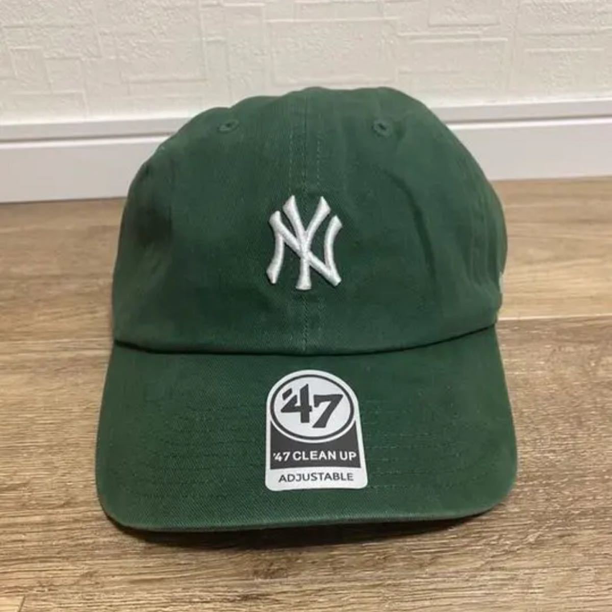 47ブランド/キャップ帽子　ニューヨークヤンキース　ヴィンテージグリーン