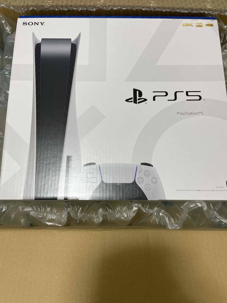 【新品・未使用・送料無料】PS5 PlayStation5 本体 CFI-1000A01 ディスクドライブ搭載モデル_画像2