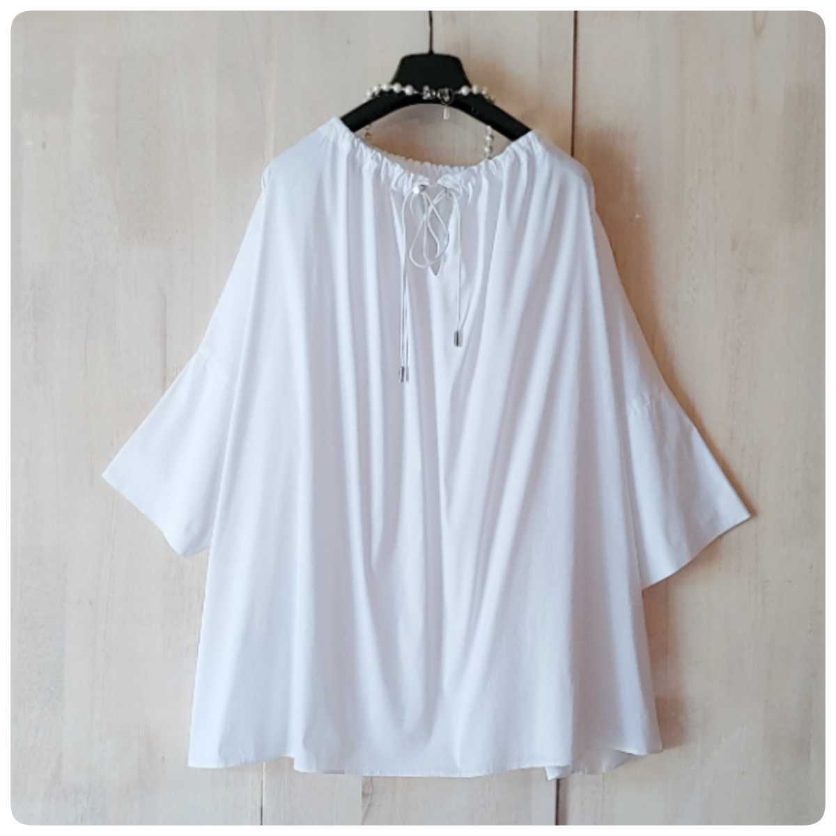 ◇幻◇ 希少美品 定価3.5万円 ADORE コンパクトブロードブラウス
