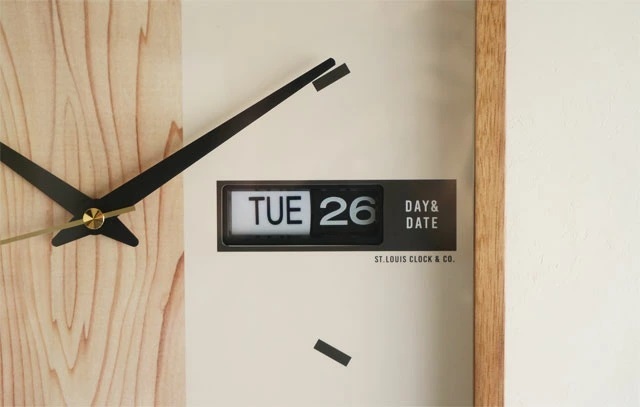  送料無料 カレンダー ウォールクロック 3 壁掛け時計 フレンチ パリ 北欧 シャビー レトロ 西海岸 カフェ ナチュラル シンプル_画像4