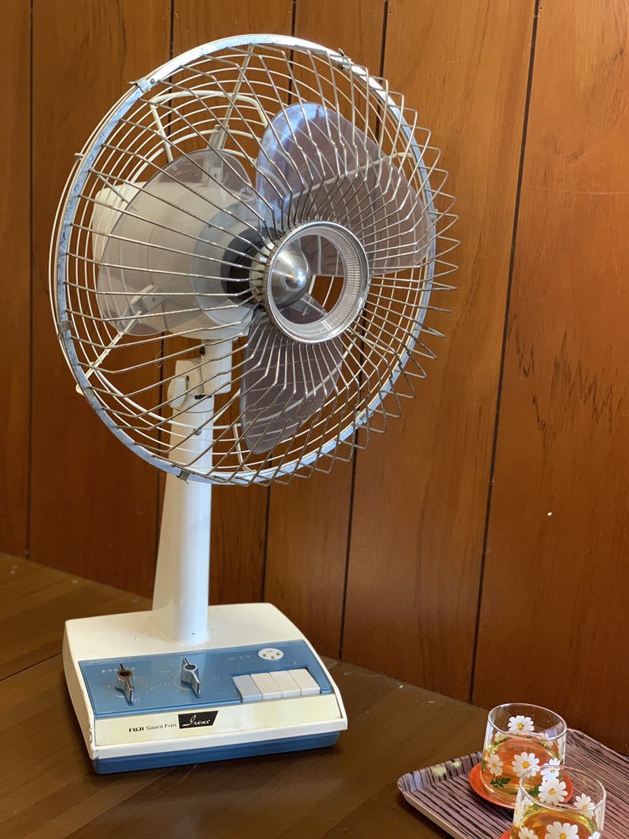 Yahoo!オークション - 当時物 富士電機 FUJI SILENT FAN 扇風機