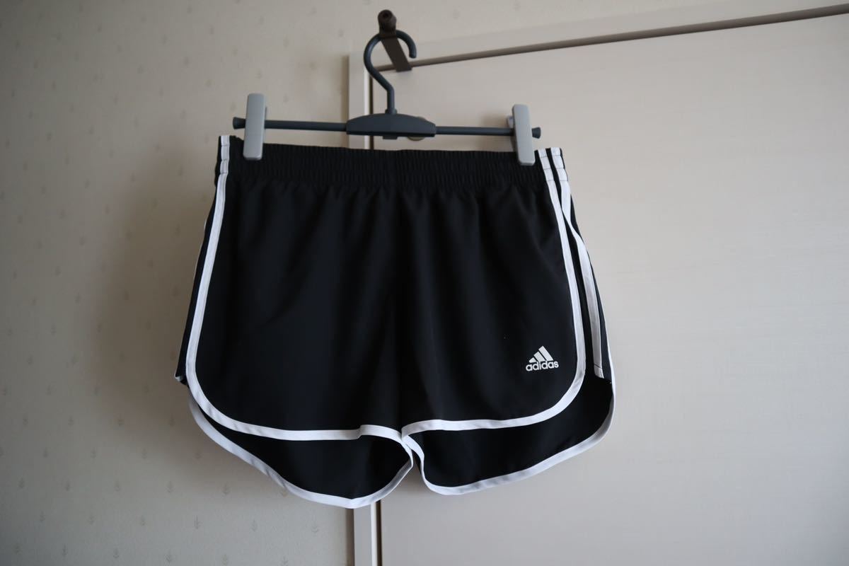  Adidas adidas lady's land / running Short / shorts M20 SHORT JAP GT6805 ( black ) lady's S