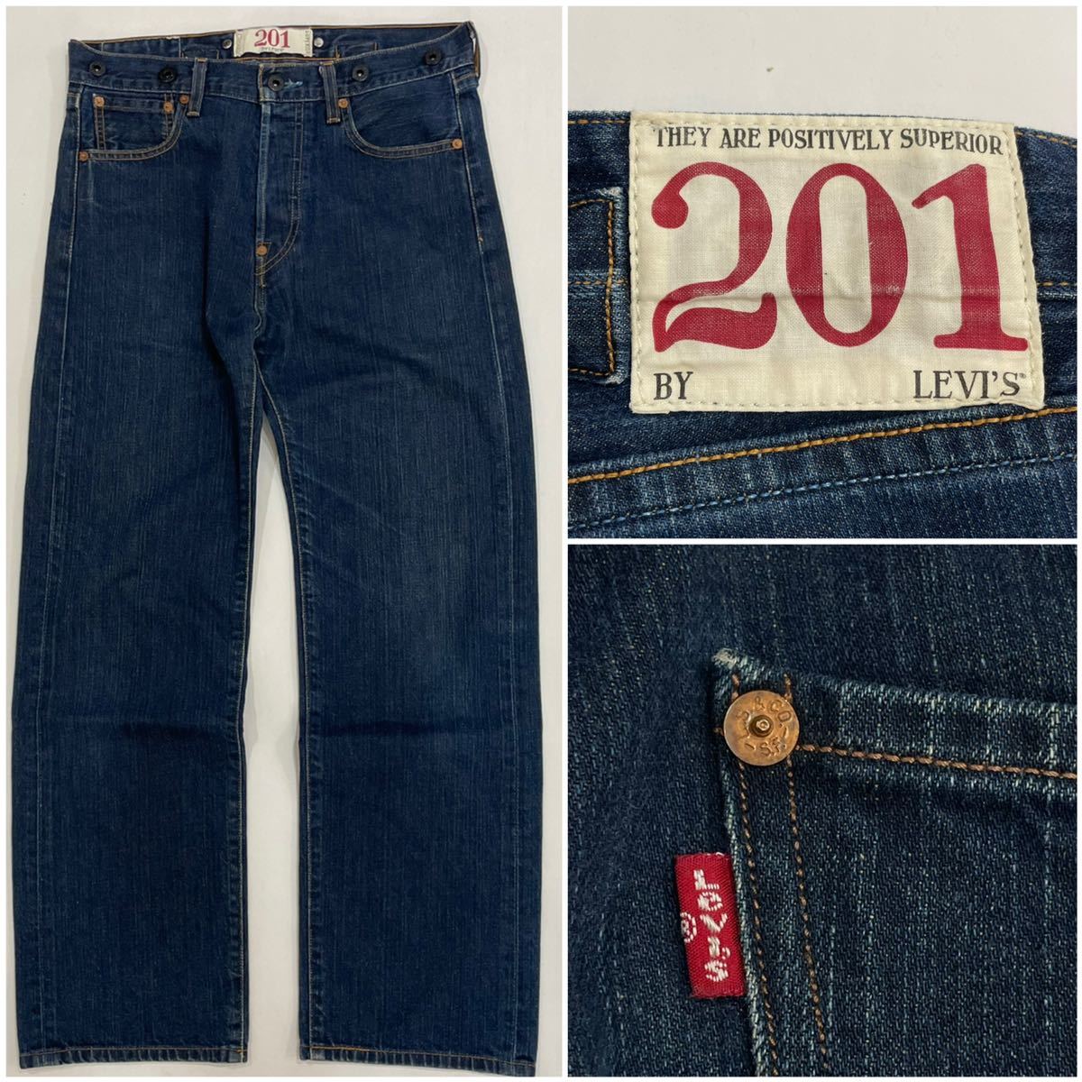【★超目玉】 201 リーバイス Levi's 30s復刻 03201-0001 トルコ製 ビンテージ W28 ジーンズ デニム 1st バックルバック シンチバック W28 【★超目玉】 201 リーバイス Levi's 30s復刻 03201-0001 トルコ製 ビンテージ W28 ジーンズ デニム 1st バックルバック シンチバック W28