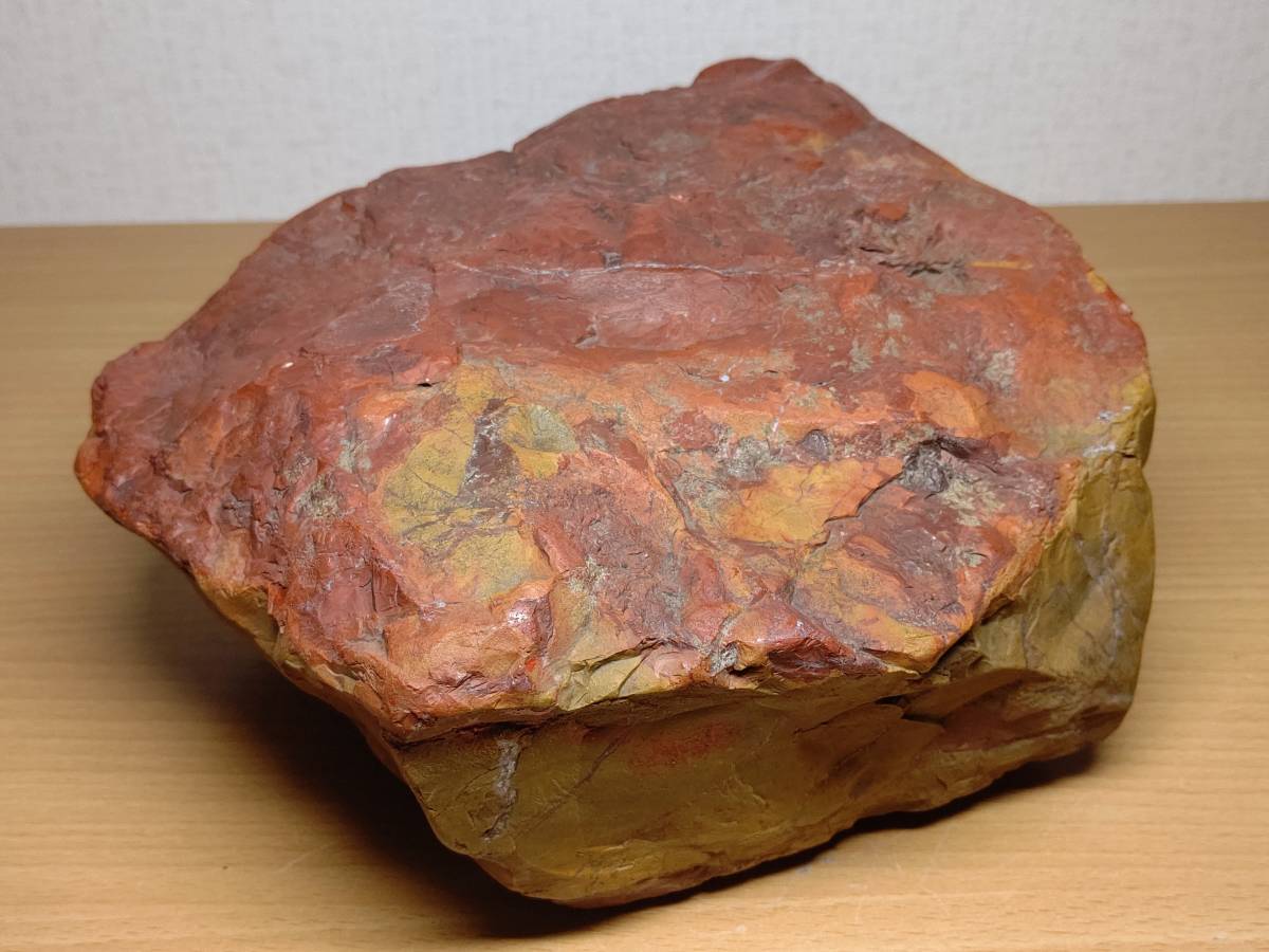 高品質の人気高品質の人気土岐石 4.8kg ジャスパー 碧玉 赤石 鑑賞石
