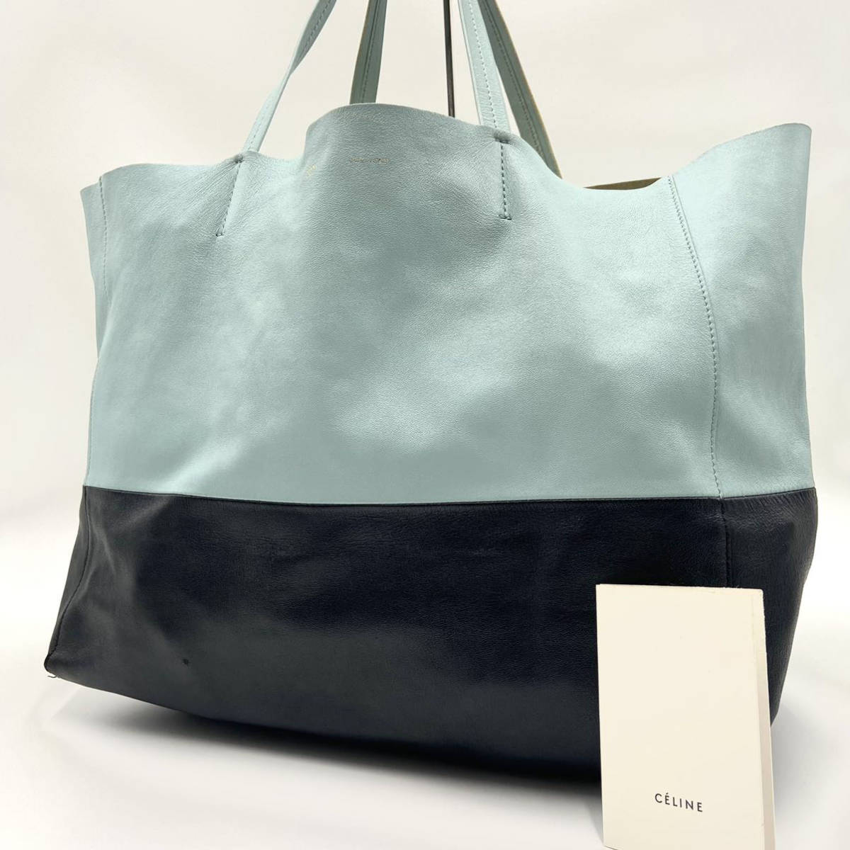 □美品□ CELINE セリーヌ トートバッグ ハンド ホリゾンタルカバ バイ