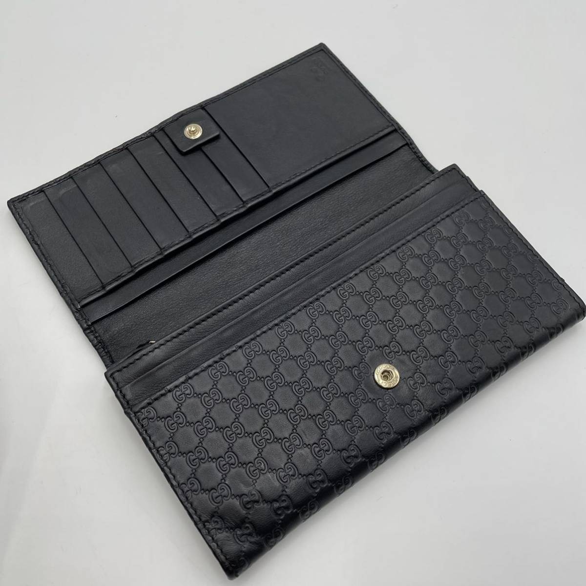 1円《極美品・超稀少》GUCCI グッチ メンズ レディース 長財布 二