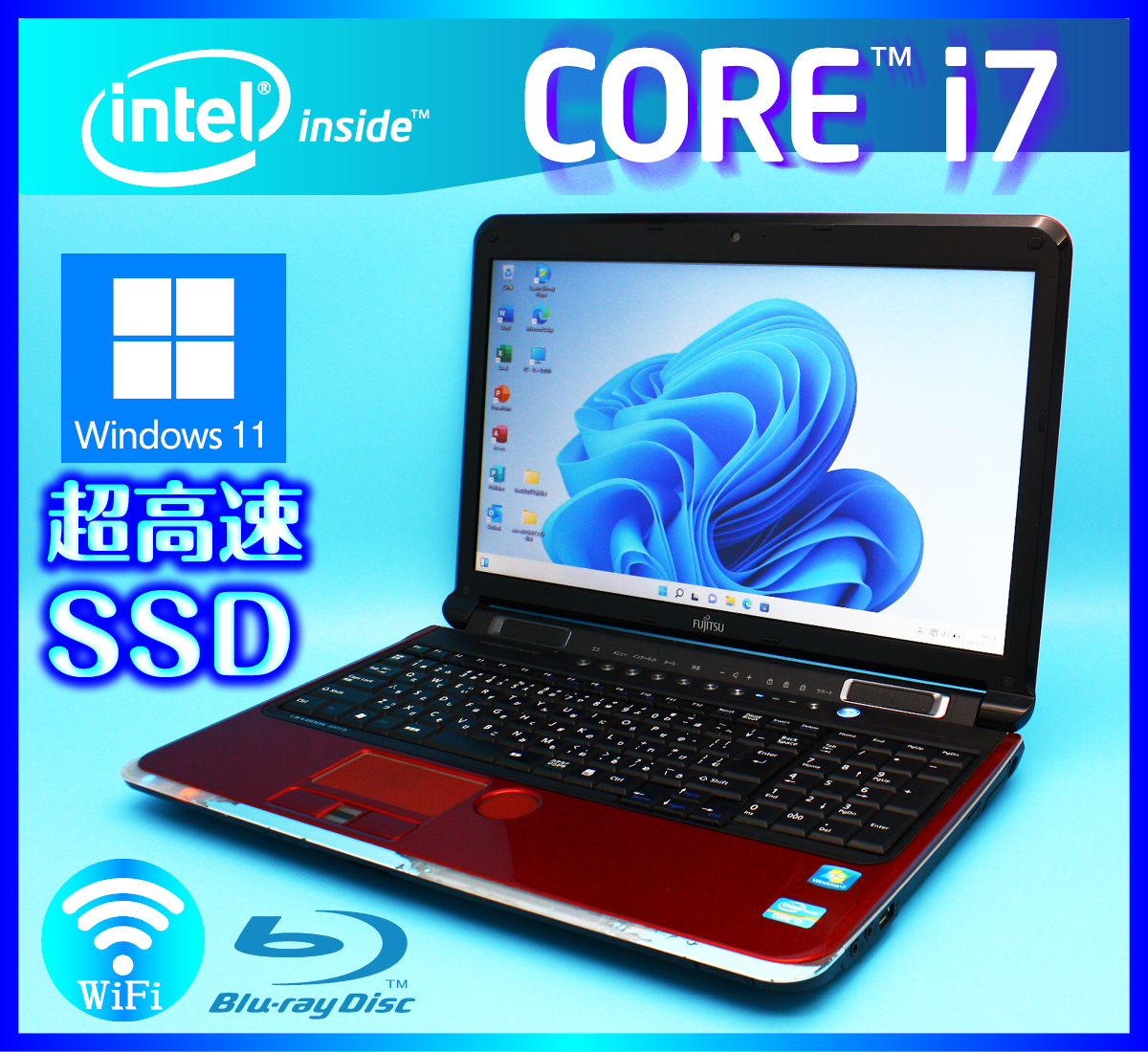 ノートパソコン core i7 windows11 オフィス付き AH77/DR smcint.com