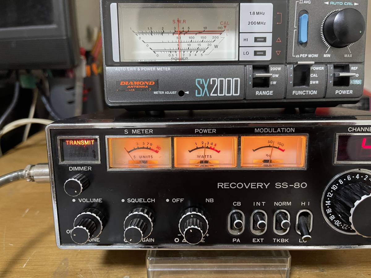 CB無線機 RECOVERY SS-80 80チャンネル item details CB無線機 RECOVERY SS-80 80チャンネル item details