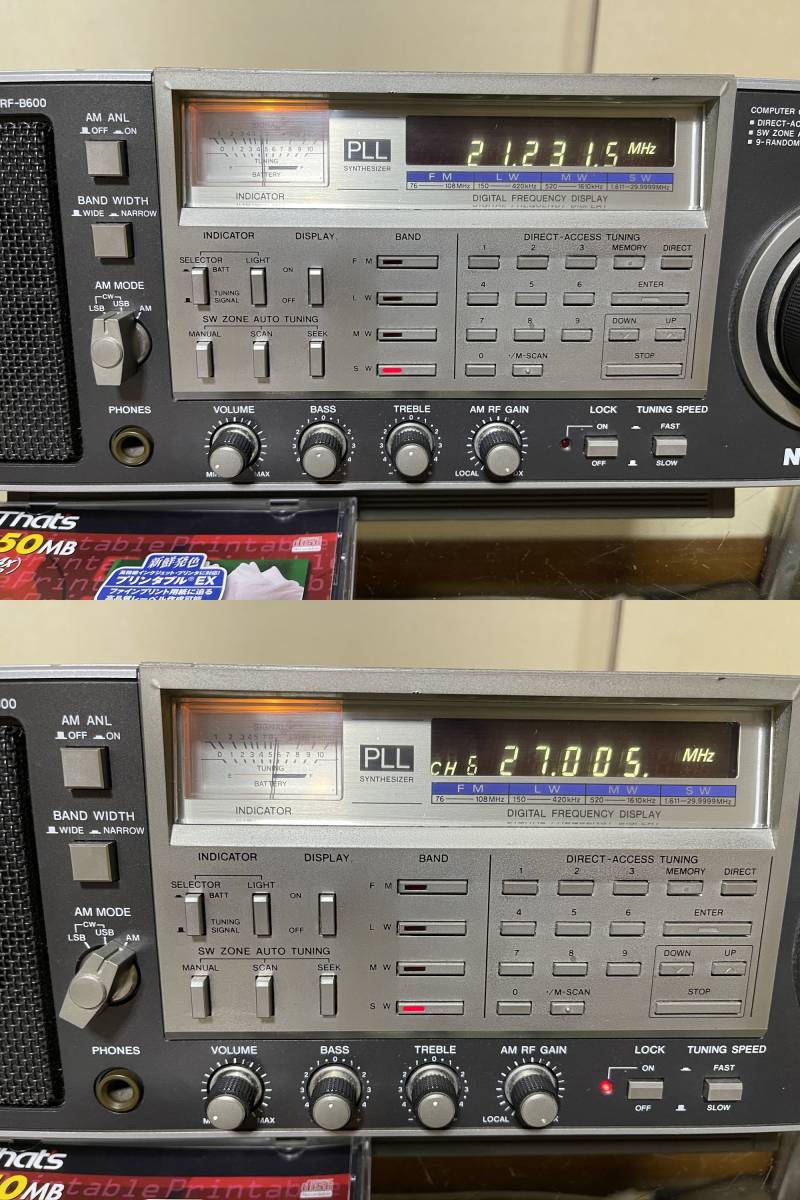 National ナショナル RF-B600　BCLラジオ コンピュータープロシード B600