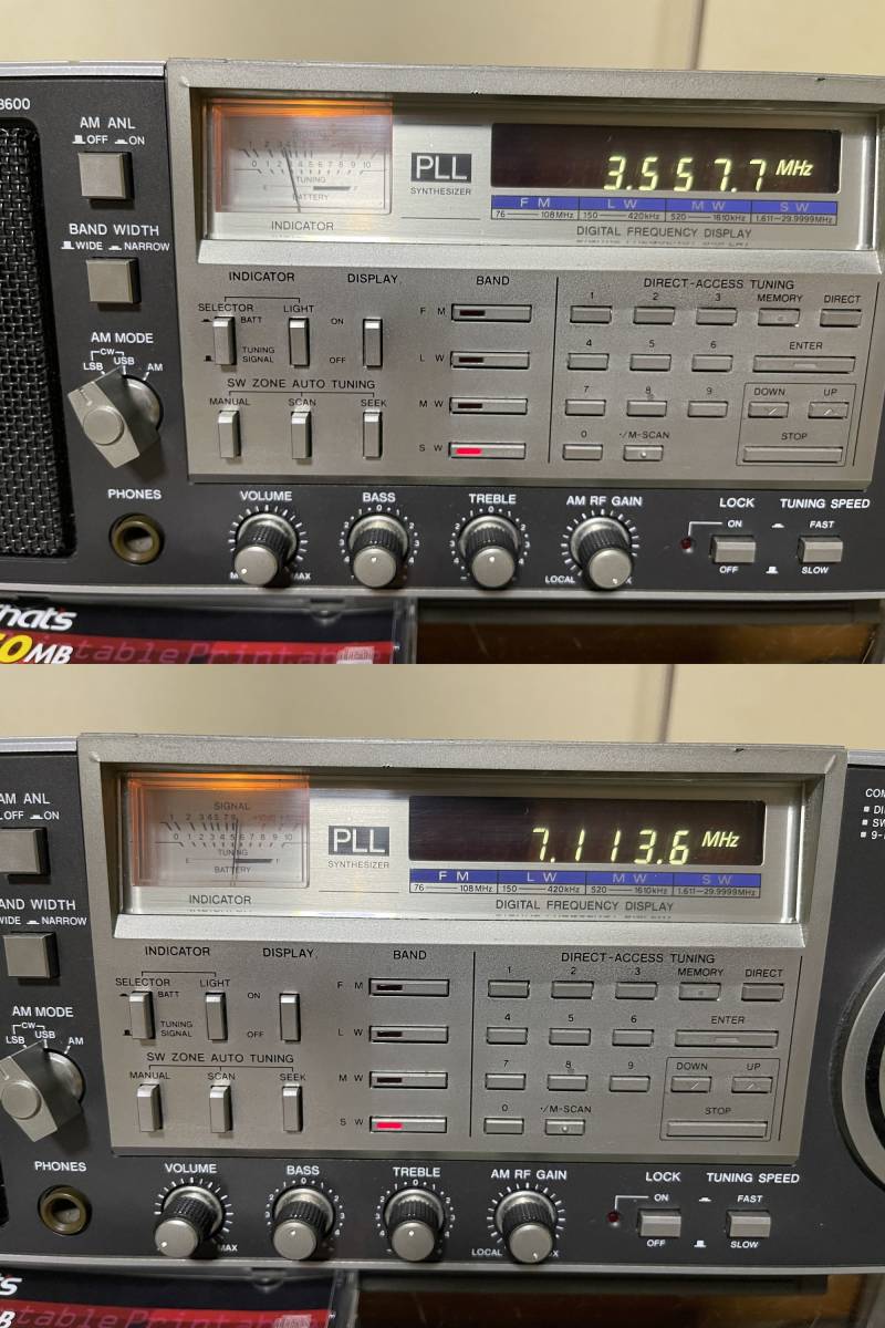 National ナショナル RF-B600　BCLラジオ コンピュータープロシード B600