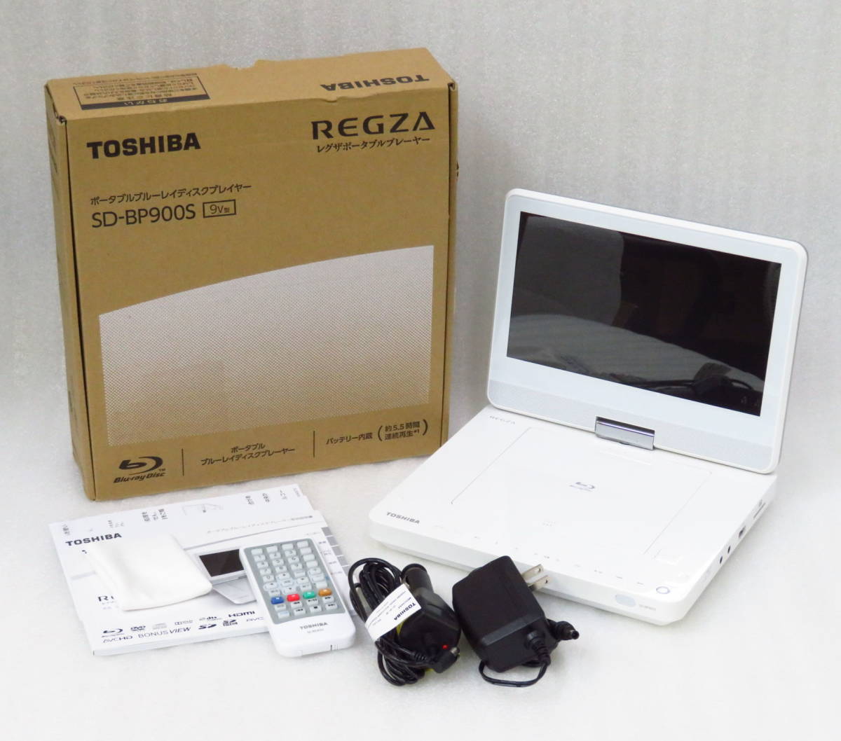 74%以上節約 TOSHIBA REGZA レグザポータブルプレーヤー SD-BP900S
