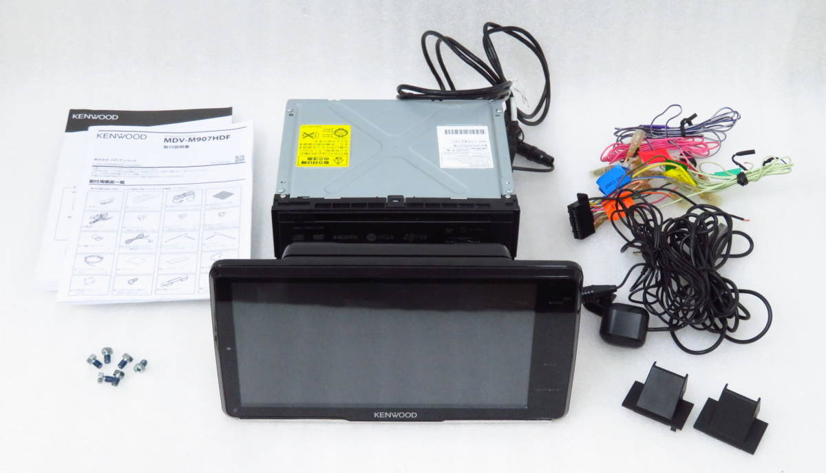 送料込み KENWOOD/ケンウッド 彩速ナビ 9V型フローティングモデル MDV