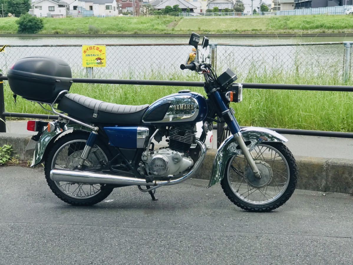 個人出品　東京から　ヤマハＹD250 私の通勤ツーリング用バイクです。昭和の鉄バイクです。この味を味わってください。_画像3