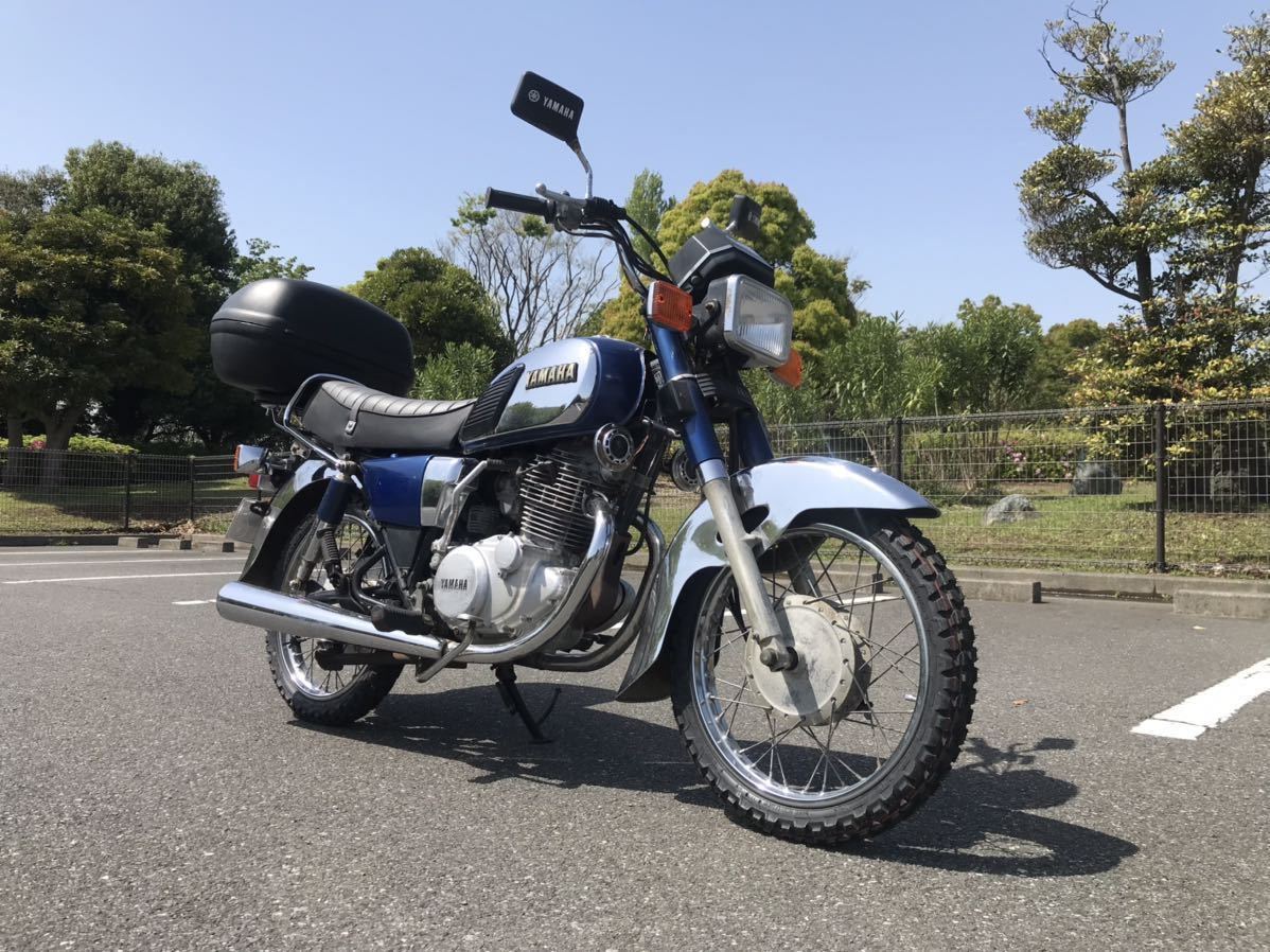 個人出品　東京から　ヤマハＹD250 私の通勤ツーリング用バイクです。昭和の鉄バイクです。この味を味わってください。_画像1